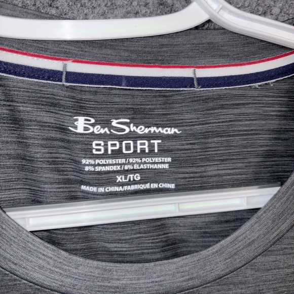 Men's Ben Sherman sport performance T shirt XL Pickleball  NWT - Picture 3 of 10